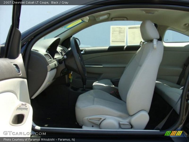 Black / Gray 2007 Chevrolet Cobalt LT Coupe