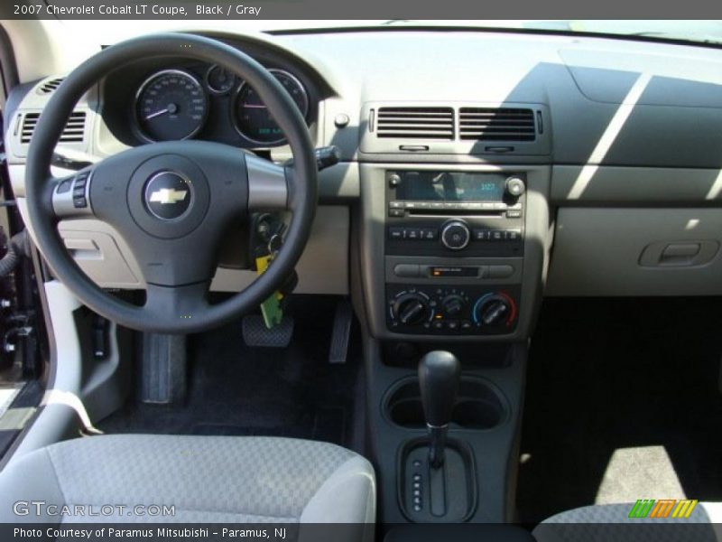 Black / Gray 2007 Chevrolet Cobalt LT Coupe