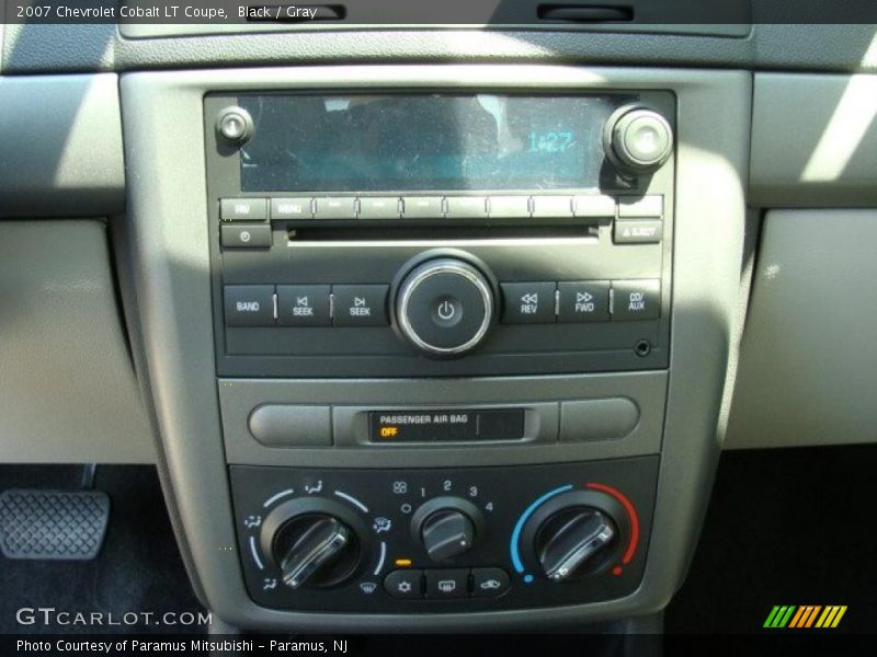Black / Gray 2007 Chevrolet Cobalt LT Coupe