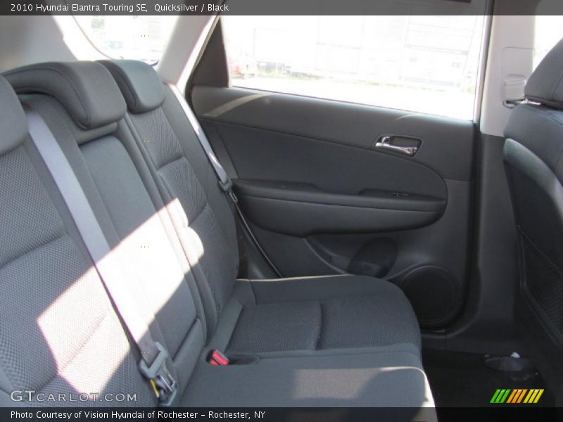 Quicksilver / Black 2010 Hyundai Elantra Touring SE