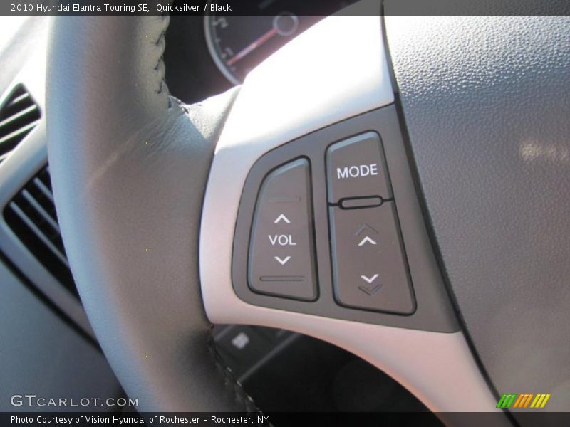 Quicksilver / Black 2010 Hyundai Elantra Touring SE
