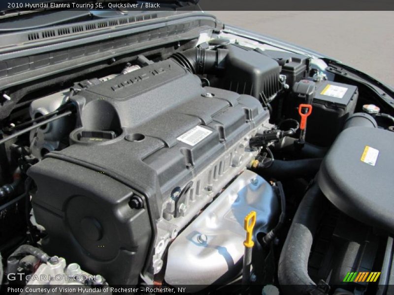 Quicksilver / Black 2010 Hyundai Elantra Touring SE