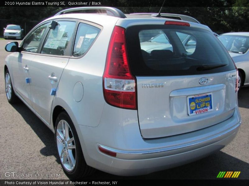 Quicksilver / Black 2010 Hyundai Elantra Touring SE