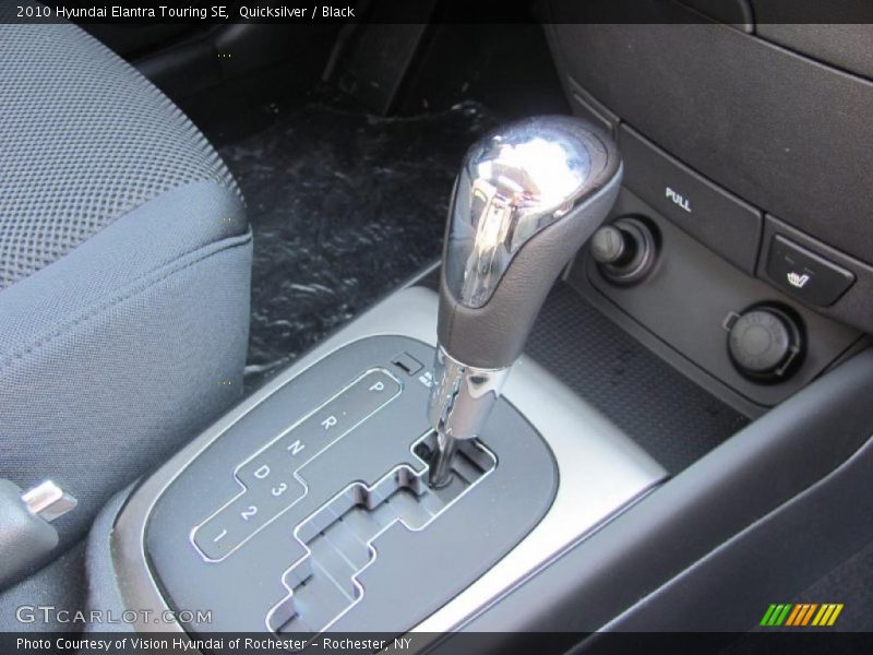Quicksilver / Black 2010 Hyundai Elantra Touring SE