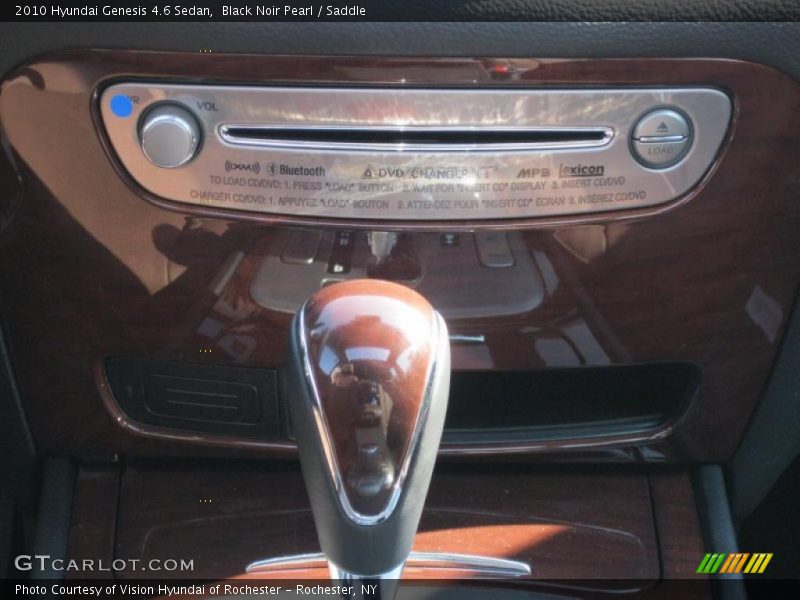 Black Noir Pearl / Saddle 2010 Hyundai Genesis 4.6 Sedan