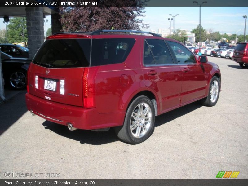 Infrared / Cashmere 2007 Cadillac SRX 4 V8 AWD