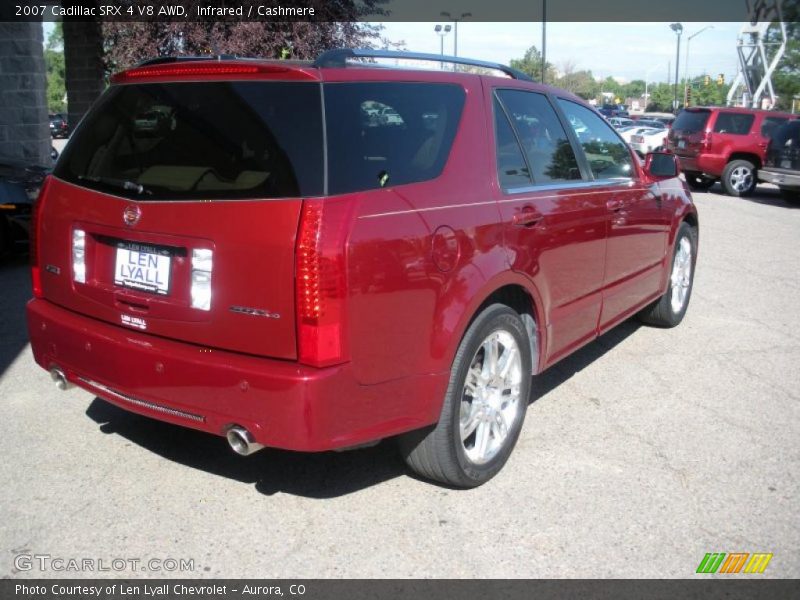 Infrared / Cashmere 2007 Cadillac SRX 4 V8 AWD