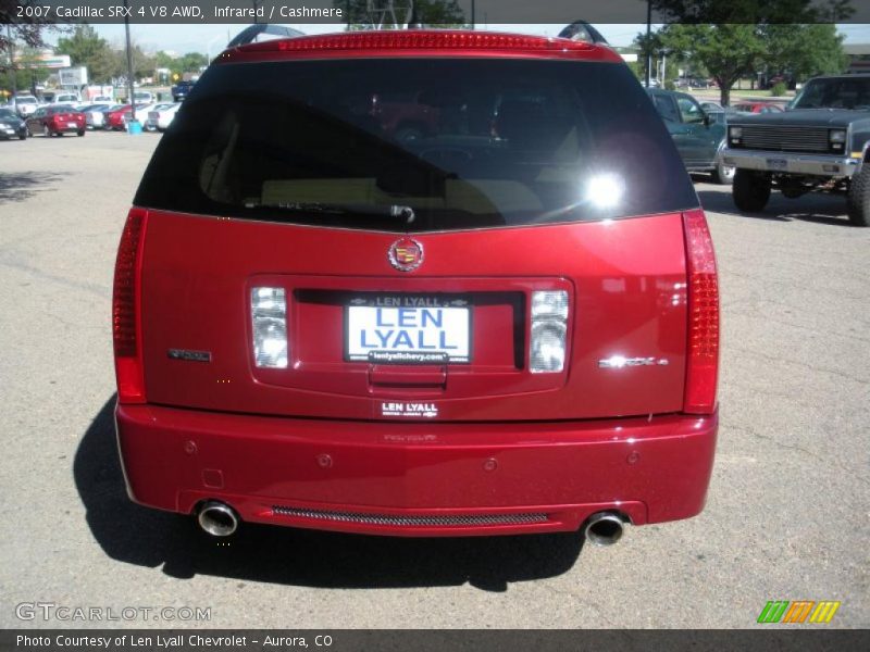 Infrared / Cashmere 2007 Cadillac SRX 4 V8 AWD