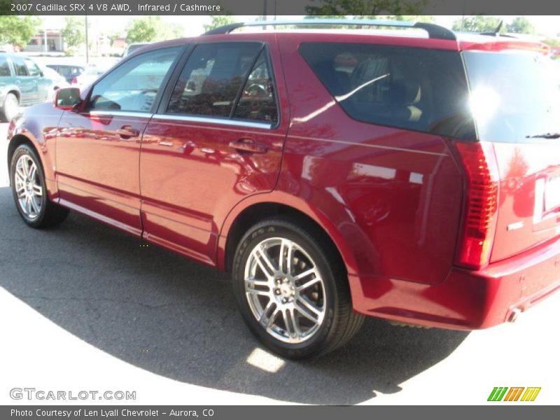 Infrared / Cashmere 2007 Cadillac SRX 4 V8 AWD