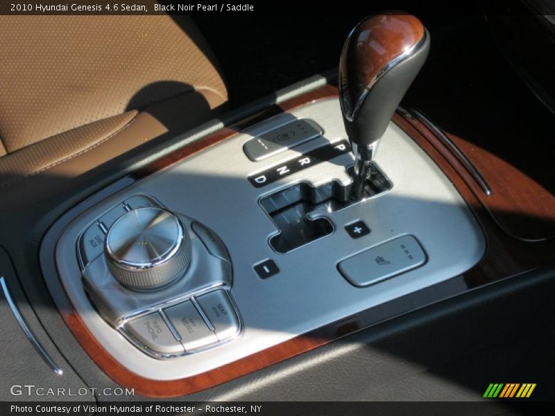 Black Noir Pearl / Saddle 2010 Hyundai Genesis 4.6 Sedan
