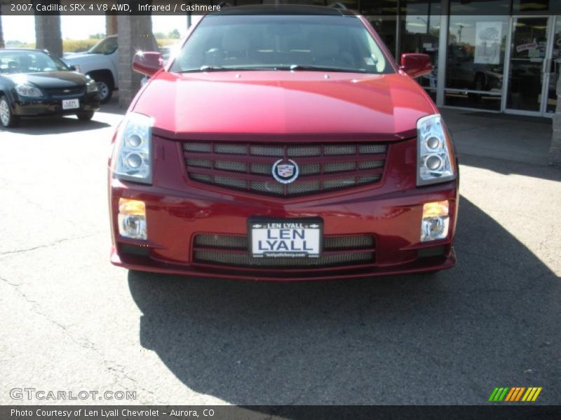 Infrared / Cashmere 2007 Cadillac SRX 4 V8 AWD