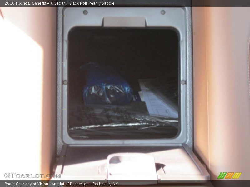 Black Noir Pearl / Saddle 2010 Hyundai Genesis 4.6 Sedan