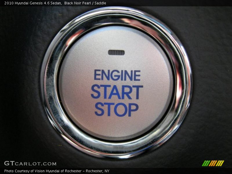 Black Noir Pearl / Saddle 2010 Hyundai Genesis 4.6 Sedan