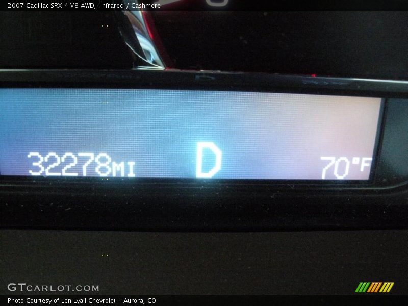 Infrared / Cashmere 2007 Cadillac SRX 4 V8 AWD