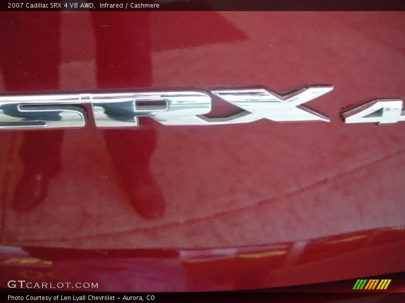 Infrared / Cashmere 2007 Cadillac SRX 4 V8 AWD