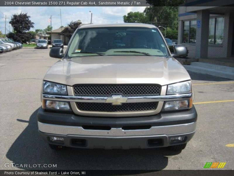 Sandstone Metallic / Tan 2004 Chevrolet Silverado 1500 Z71 Regular Cab 4x4