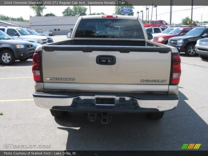 Sandstone Metallic / Tan 2004 Chevrolet Silverado 1500 Z71 Regular Cab 4x4