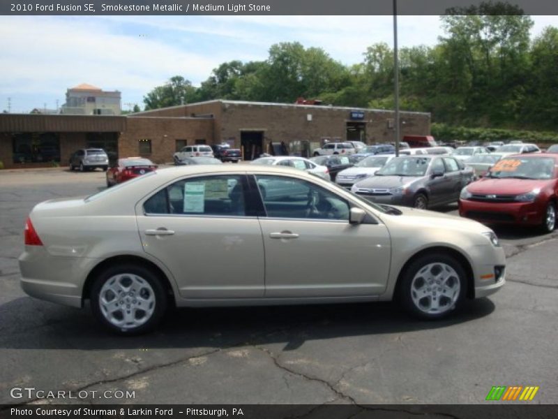 Smokestone Metallic / Medium Light Stone 2010 Ford Fusion SE