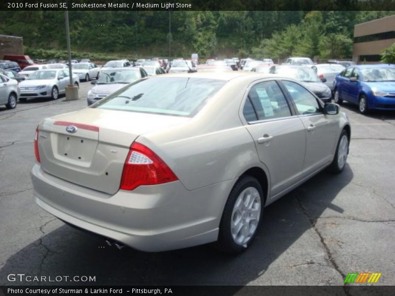 Smokestone Metallic / Medium Light Stone 2010 Ford Fusion SE