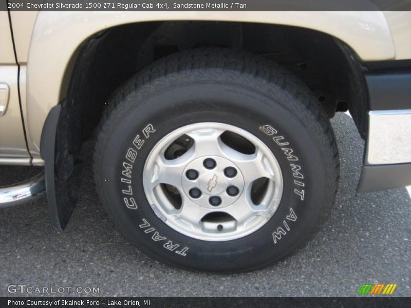 Sandstone Metallic / Tan 2004 Chevrolet Silverado 1500 Z71 Regular Cab 4x4