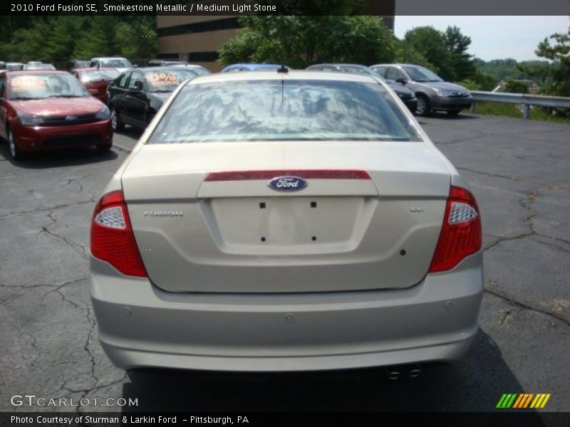 Smokestone Metallic / Medium Light Stone 2010 Ford Fusion SE