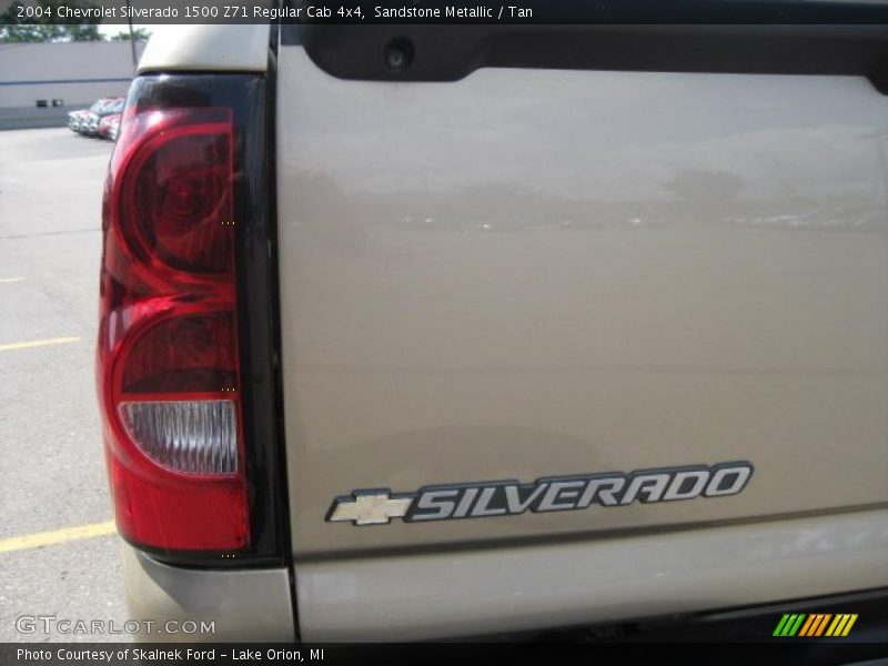 Sandstone Metallic / Tan 2004 Chevrolet Silverado 1500 Z71 Regular Cab 4x4