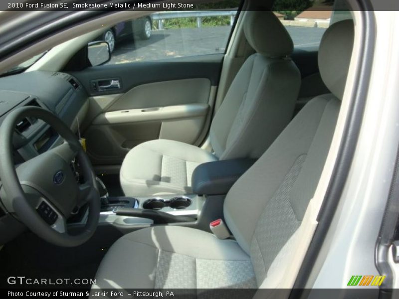 Smokestone Metallic / Medium Light Stone 2010 Ford Fusion SE