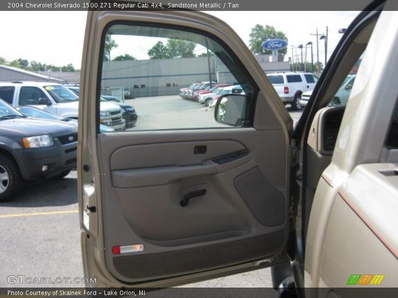Sandstone Metallic / Tan 2004 Chevrolet Silverado 1500 Z71 Regular Cab 4x4