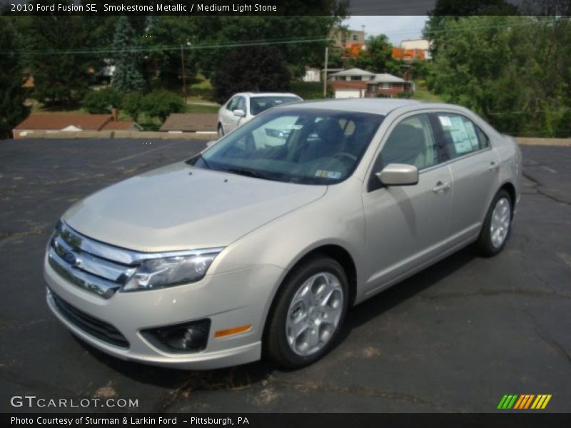 Smokestone Metallic / Medium Light Stone 2010 Ford Fusion SE