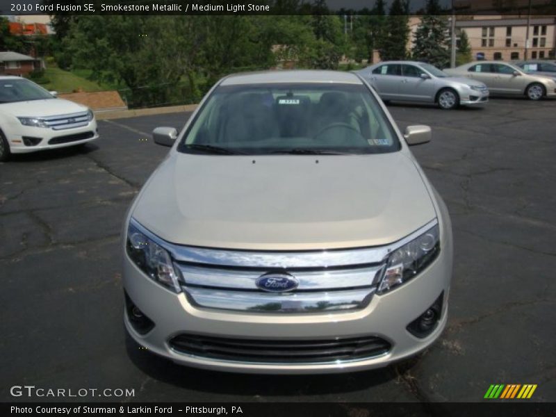 Smokestone Metallic / Medium Light Stone 2010 Ford Fusion SE