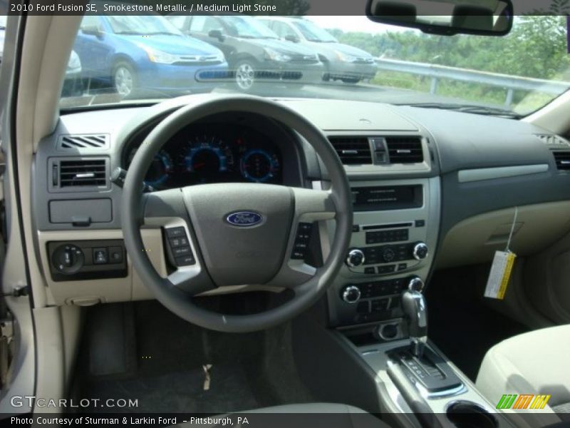 Smokestone Metallic / Medium Light Stone 2010 Ford Fusion SE