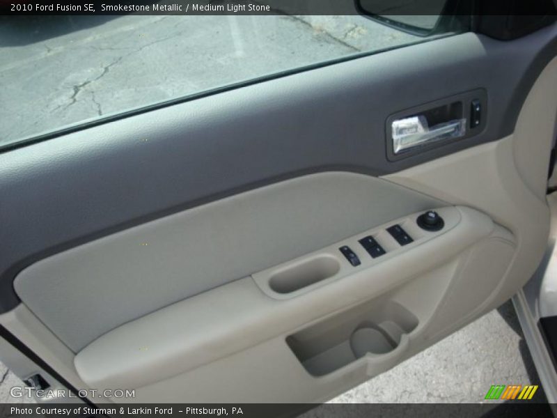Smokestone Metallic / Medium Light Stone 2010 Ford Fusion SE