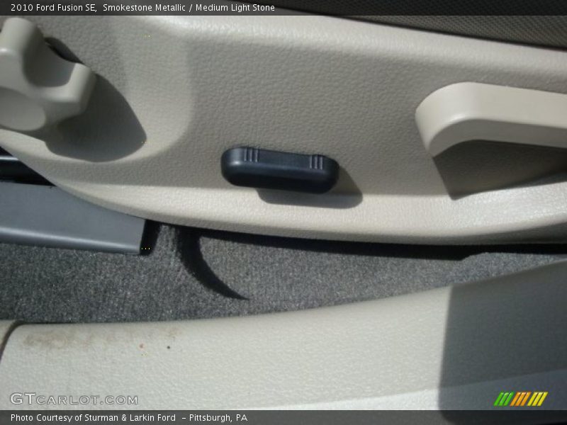 Smokestone Metallic / Medium Light Stone 2010 Ford Fusion SE