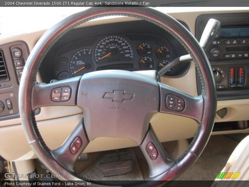 Sandstone Metallic / Tan 2004 Chevrolet Silverado 1500 Z71 Regular Cab 4x4