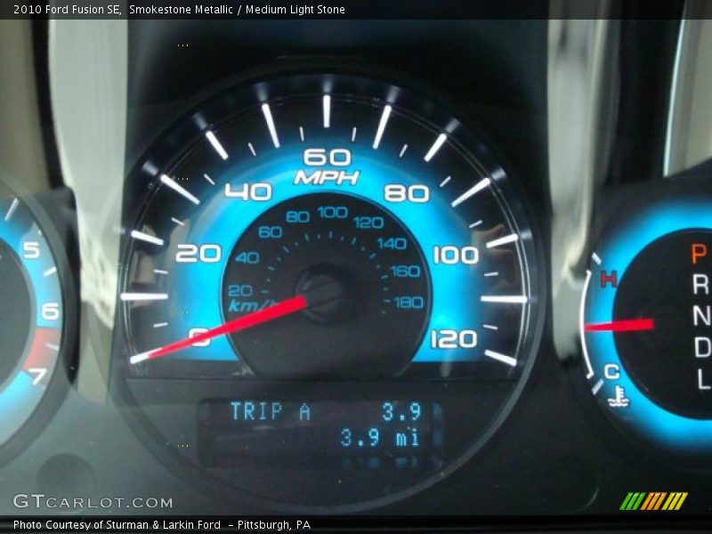 Smokestone Metallic / Medium Light Stone 2010 Ford Fusion SE