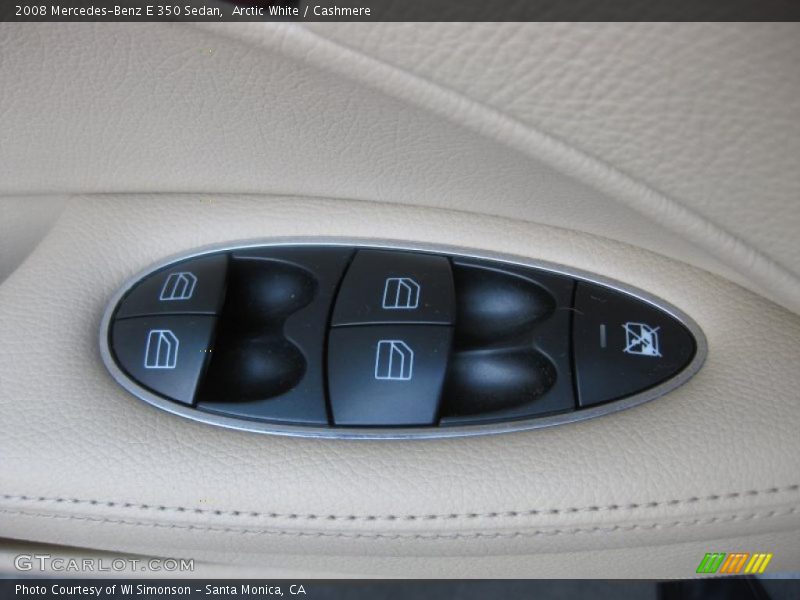 Arctic White / Cashmere 2008 Mercedes-Benz E 350 Sedan