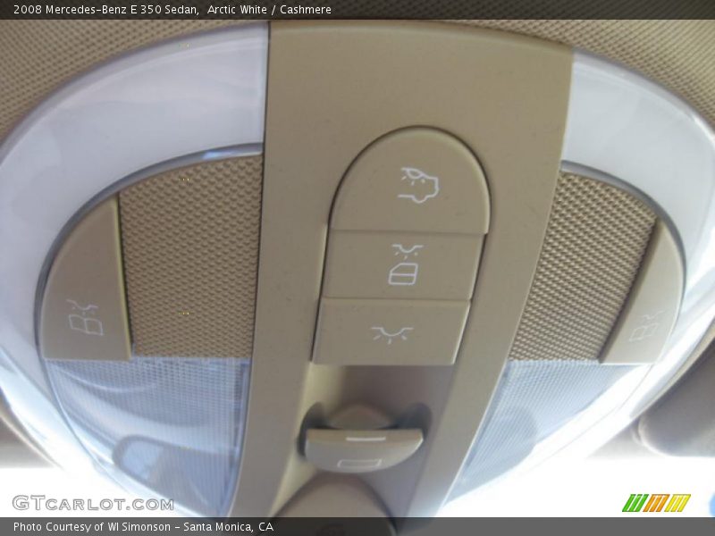 Arctic White / Cashmere 2008 Mercedes-Benz E 350 Sedan