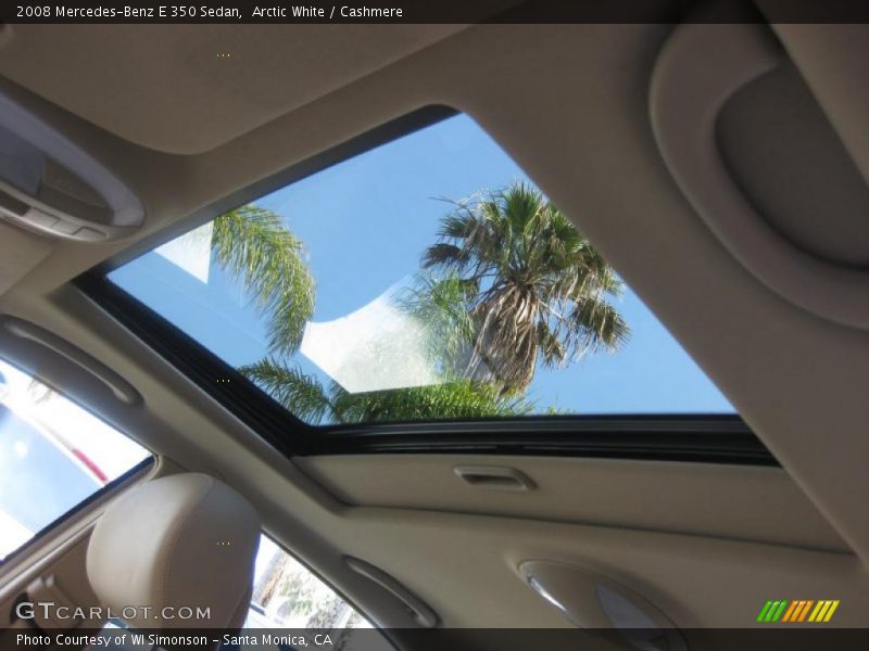 Arctic White / Cashmere 2008 Mercedes-Benz E 350 Sedan