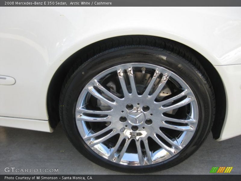 Arctic White / Cashmere 2008 Mercedes-Benz E 350 Sedan