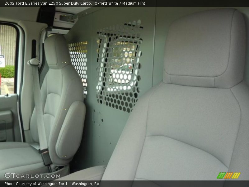 Oxford White / Medium Flint 2009 Ford E Series Van E250 Super Duty Cargo