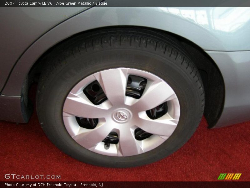 Aloe Green Metallic / Bisque 2007 Toyota Camry LE V6