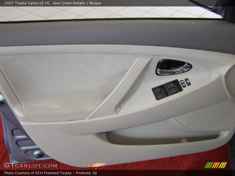 Aloe Green Metallic / Bisque 2007 Toyota Camry LE V6