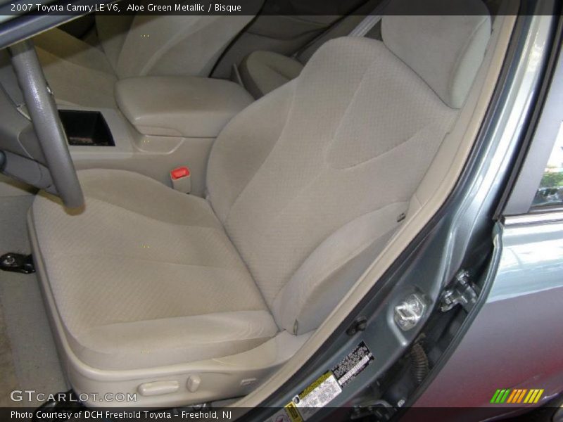 Aloe Green Metallic / Bisque 2007 Toyota Camry LE V6