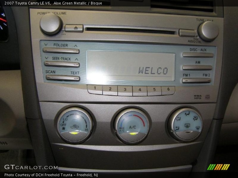 Aloe Green Metallic / Bisque 2007 Toyota Camry LE V6