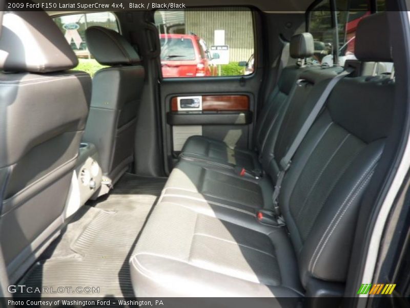 Black / Black/Black 2009 Ford F150 Lariat SuperCrew 4x4
