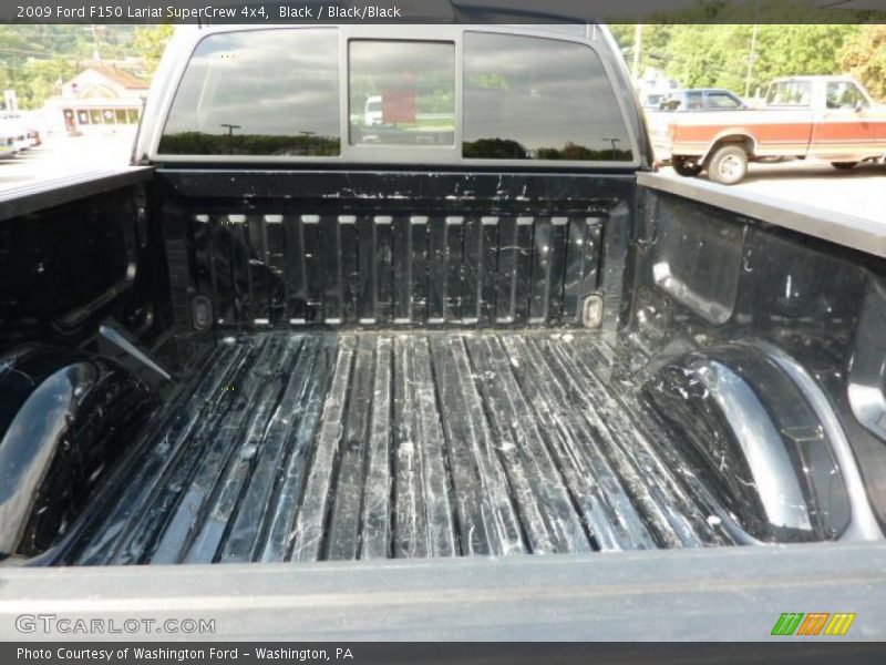 Black / Black/Black 2009 Ford F150 Lariat SuperCrew 4x4