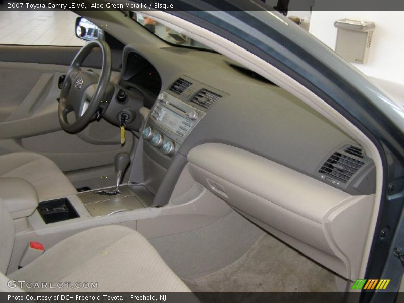 Aloe Green Metallic / Bisque 2007 Toyota Camry LE V6