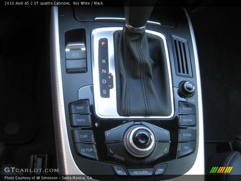 Ibis White / Black 2010 Audi A5 2.0T quattro Cabriolet