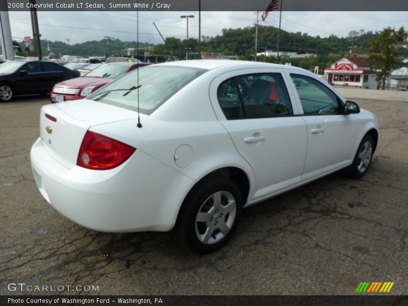 Summit White / Gray 2008 Chevrolet Cobalt LT Sedan