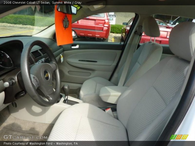 Summit White / Gray 2008 Chevrolet Cobalt LT Sedan